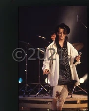 Boy George CULTURE CLUB VINTAGE 35MM SLIDE TRANSPARENCY PHOTO NEGATIVE 1432