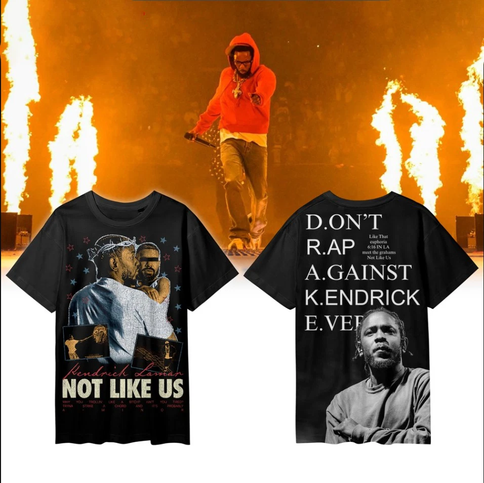 Kendrick Lamar Not Like US AOP 3D T-shirt
