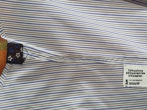 Camicia uomo manica lunga Kevin Up taglia L trade mark a righe in cotone - Imagen 16 de 24