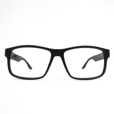 Dragon Eyeglasses Frames Count 002 #3 Matte Black Square Full Rim 58-15-140