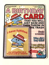 Obvious Plant Birthday Card You Will Trash Internet Meme Art Toy /500