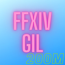 FFXIV FF14 Final Fantasy 14 Gil   NA 200M  15M Gift  