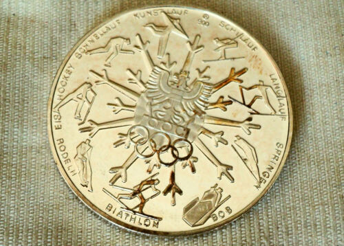 SELTENE SILBER 900 MEDAILLE " ÖSTERREICHISCHES OLYMPISCHES COMITE " - Bild 3 von 4