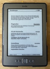 Amazon Kindle eBook Reader 4. Generation D01100 2011 BITTE LESEN