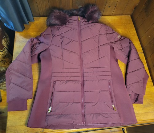 Women's London Fog Promo Fitted Puffer Jacket XL - Picture 11 of 12