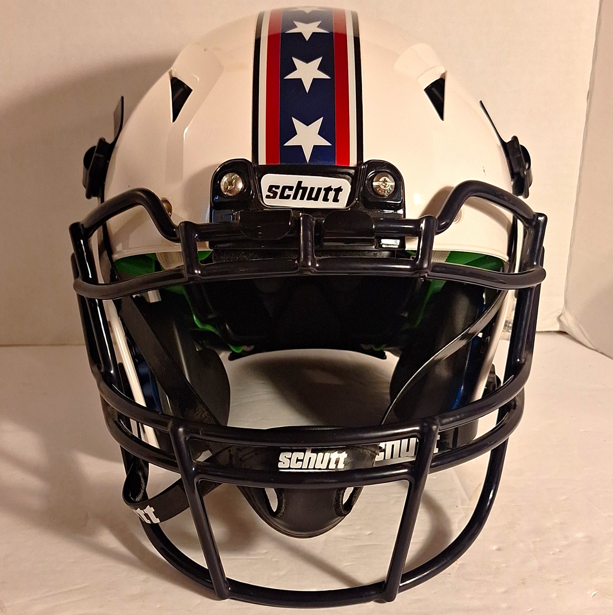 Schutt White Football Helmet Nose Bumper Twist-On | eBay