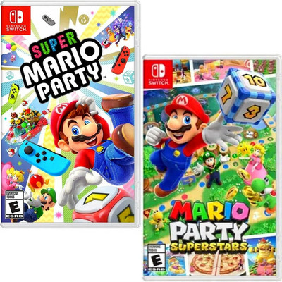 Super Mario Party + Superstars Nintendo Switch Brand New Sealed Game Bundle