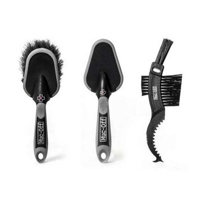 Envío gratis kit de 3 cepillos muc-off premium (220) para moto repuestos