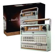 Retro Radio Model Building Blocks Toy 10334 | 1970s Home Decor Brick Set UK