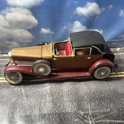 Duesenberg SJ Town Car Model By Hubley, Vintage Build Missing Some Pieces