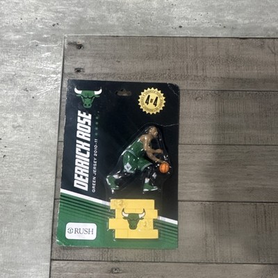 Rush Derrick Rose Chicago Bulls Green Jersey Action Figure Retirement Series