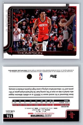 2025-26 Topps #176 Amen Thompson Season Tip Off