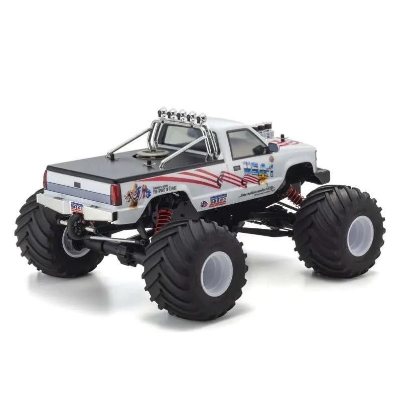 京商1/8 25エンジン モンスタートラック　USA-1 Nitroレディセット Kyosho 1/8 Scale USA-1 Nitro Monster Truck 25 Engine Ready Set | eBay