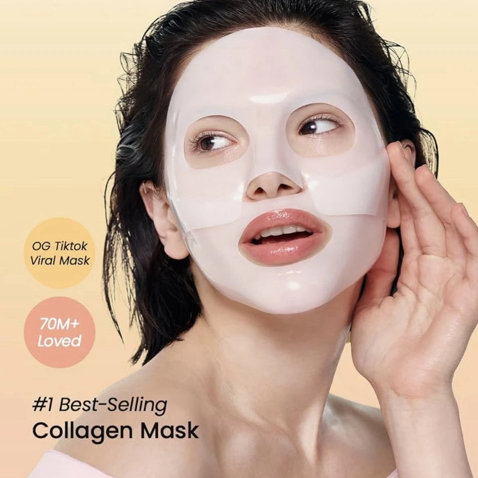Hydro Cera-nol Real Deep Mask, Overnight Hydrogel Mask, Hydrating Facial Mask - Image 2 of 4