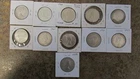 11 .800 Canadian silver half dollars
