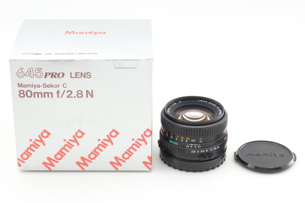 Top MINT In Box] Mamiya Sekor C 80mm f2.8 N M645 1000S Super