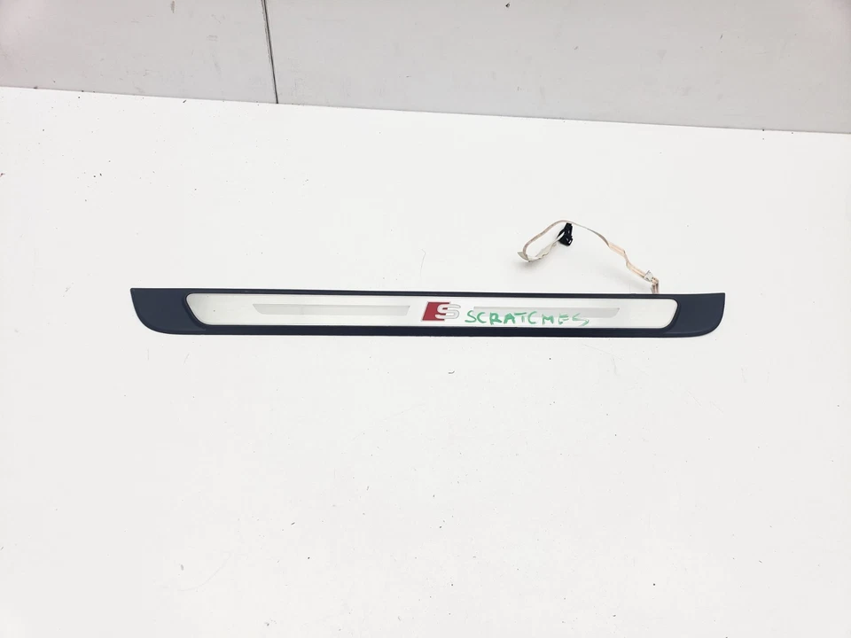AUDI A3 MK4 8Y 5DR HATCH S-LINE FRONT DOOR SILL TRIM COVER  2024 8Y0947417A - Image 2 of 4