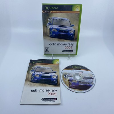 Colin McRae Rally 2005 (Original Xbox, 2004) Complete in Box CIB