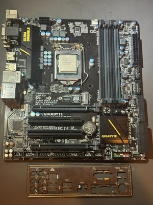   GIGABYTE GA-Z170M-D3H MOTHERBOARD WITH INTEL CORE i7 6700K 4.0GHZ CPU COMBO