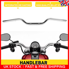 Universal 7/8'' Motorcycle Drag Bars Handlebar For Street Off Road Bike Chrome