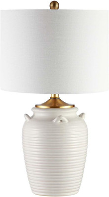 SAFAVIEH Lighting Collection Lener Modern Contemporary 14'' X X 24'', Ivory 