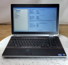 DELL LATITUDE E6520 Laptop Intel I7-2640M 4GB SEE NOTES