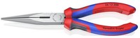 Knipex 26 12 200 Sb Flachrundzange Mit Schneide (Storchschnabelzange) 0883