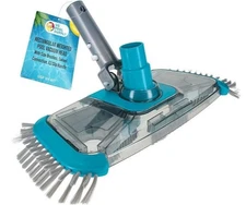 U.S. Pool Supply Premium Rectangular Weighted Pool Vacuum Head-Side Brushes#A223