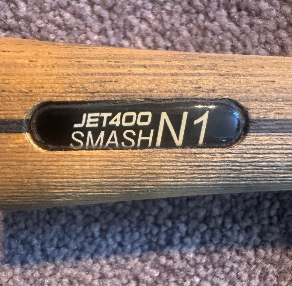 Paleta de tenis de mesa Killerspin Jet400 Smash N1 con estuche de almacenamiento negro rojo *LEER Foto 3 de 4