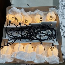 Indoor Outdoor String Ghost Lights 1 Box 11 Ft 10 Ghost