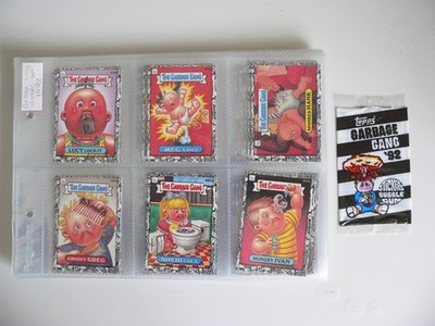 1991 Topps Ireland UK Garbage Gang '92 Complete Variation Set of 86 Pail Kids +
