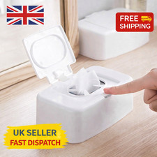Wet Tissue Box Wipes Dispenser Portable Wipes Napkin Storage Box Holder Containe
