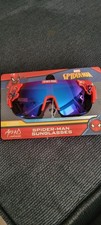 Arkaid by Sun-Staches Spider-Man Shield Sunglasses Blue Mirrored UV400