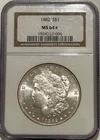 1882 P Morgan Silver Dollar NGC MS64* Better Date Morgan/Star Graded