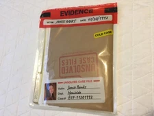 UNSOLVED CASE FILES Jamie Banks Case Cold Case Murder Mystery Game Open Box READ