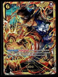 Sabo OP13-120 Carrying on His Will Secret Rare Foil