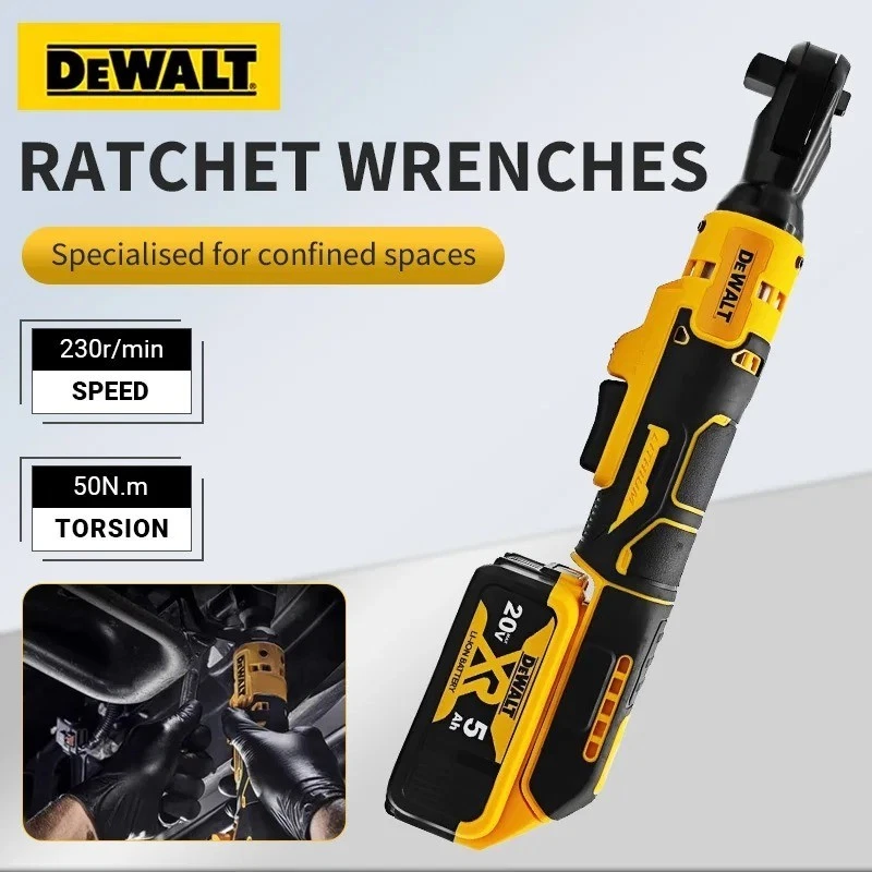 Dewalt DCF512 Brushless Ratchet Right Angle power Wrench Cordless Driver 1/2 Inc - Image 4 of 4
