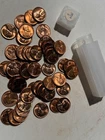 New Listing1954-S Lincoln Wheat Cent Roll (49 Coins) BU GEM UNC Red San Francisco
