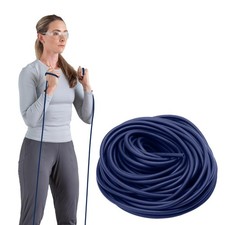 THERABAND Latex Resistance Tubing, Blue, Extra Heavy, Level 4, 100 ft Roll,