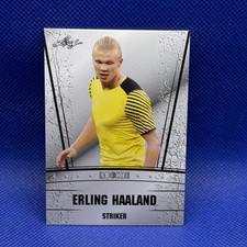 Leaf Draft 2022 Erling Haaland Rookie #RS-32 Manchester City Soccer Card. rookie card picture
