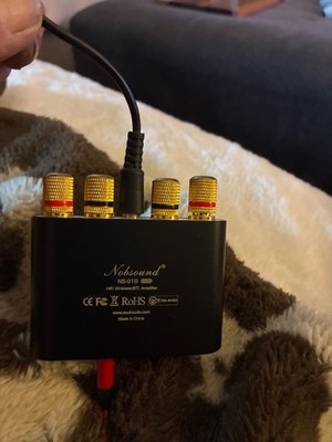 Nobsound NS-01G Pro Hi-Fi Bluetooth Amplifier, Untested, video says it all