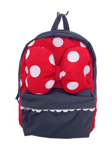 VANS x Disney Backpack Minnie Mouse Ribbon Black Red | eBay