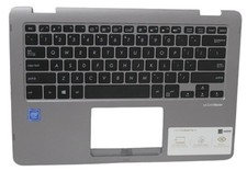 Asus Keyboard Touchpad Palmrest Assembly - Gray - US-English 13N1-33A0121