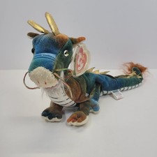 2000 TY Beanie Baby Chinese Zodiac Collection "Dragon" Plush Toy 11" READ