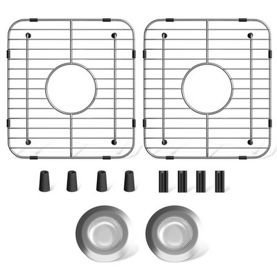 2Pack Sink Protectors for Kitchen Sink 13'' x 11-5/8'', 304 Stainless Steel for...
