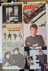 The Beatles + solo Job Lot Bundle: UK 7" Vinyl Singles pic sleeves 1st Presses.