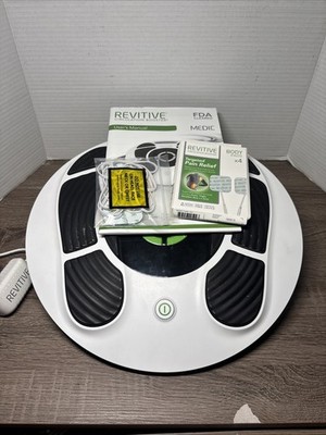 REVITIVE 2469MD CIRCULATION BOOSTER THERAPY FOR LEGS FEET WITH Xtra PADS