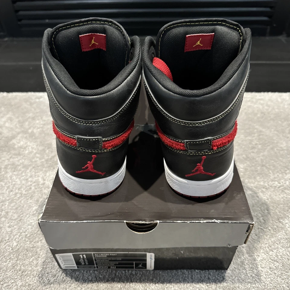 Nike Air Jordan 1 Retro Phat Premier Milho 375173-062 Raro 2009 Masculino Tamanho 11 - Imagem 3 de 4