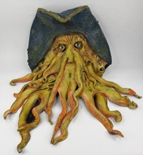 Davy Jones Deluxe 3D Pirates of the Caribbean 2006 Mask Heavy Cosplay Halloween