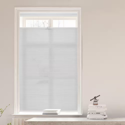 Cellular Shades White Top-Down Bottom-Up Polyester Light Filtering Cordless 31 I